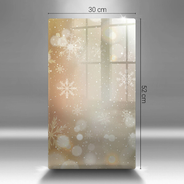 Placă protecție plita Fulgi de nea