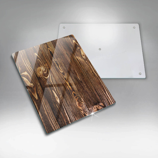 Placă protecție plita Textura lemnului