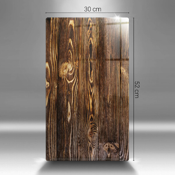 Placă protecție plita Textura lemnului