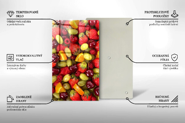 Placă protecție plita Fructe de vară