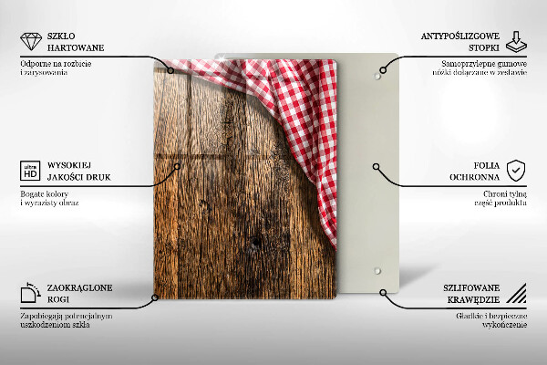 Placă protecție plita Masa de lemn