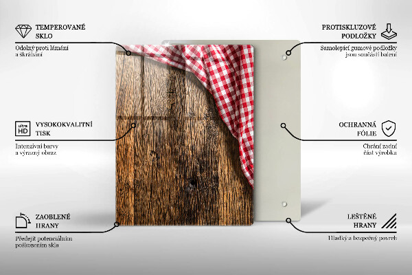 Placă protecție plita Masa de lemn