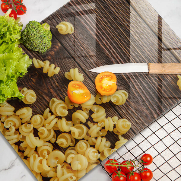 Placă protecție plita Paste pe masă