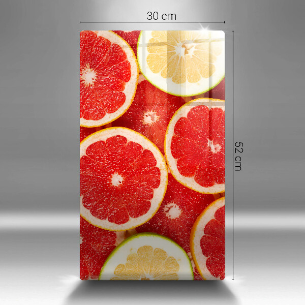 Placă protecție plita Felii de grapefruit