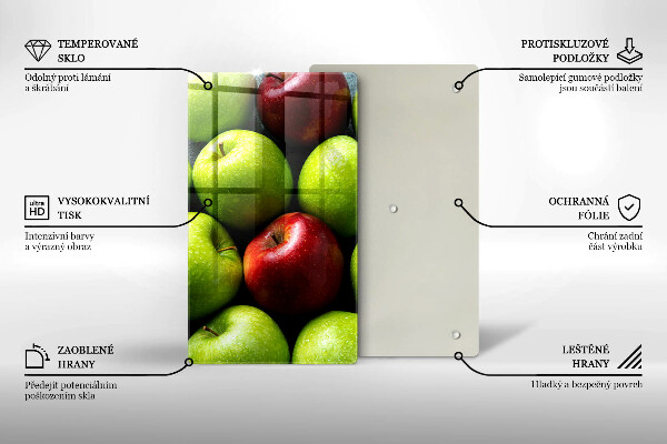 Placă protecție plita Mere suculente