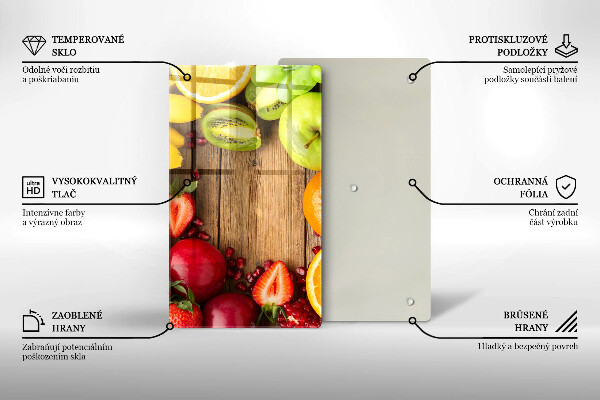 Placă protecție plita Fructe proaspete