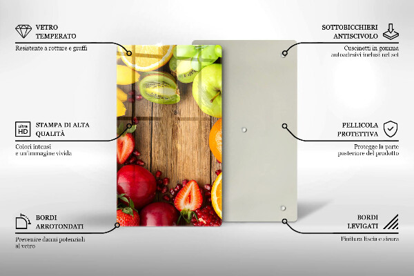 Placă protecție plita Fructe proaspete