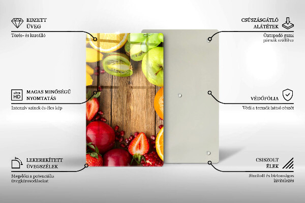 Placă protecție plita Fructe proaspete