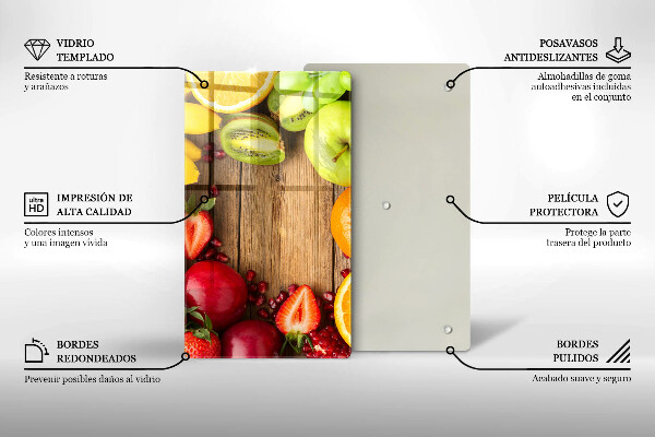 Placă protecție plita Fructe proaspete