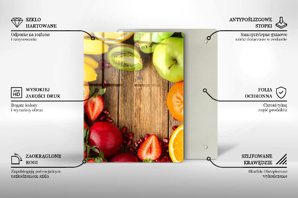 Placă protecție plita Fructe proaspete