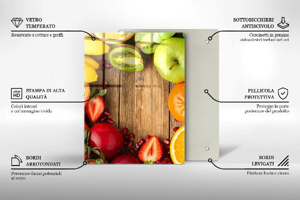 Placă protecție plita Fructe proaspete
