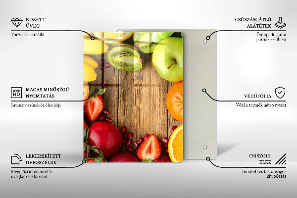 Placă protecție plita Fructe proaspete