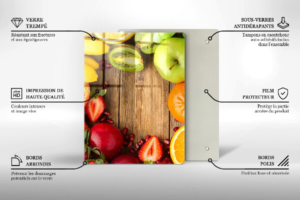 Placă protecție plita Fructe proaspete