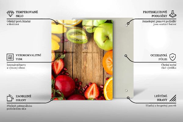 Placă protecție plita Fructe proaspete
