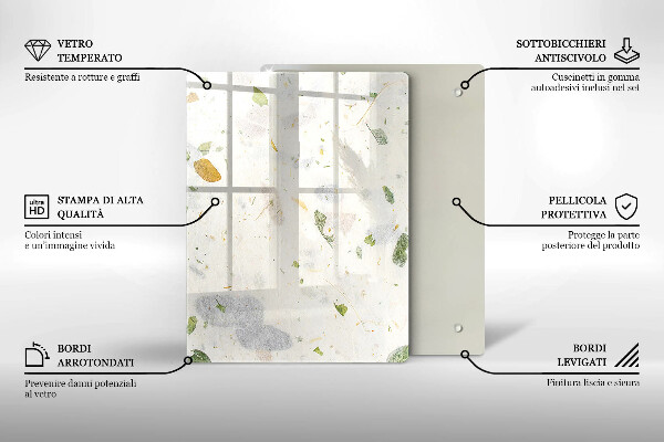 Placă protecție plita Frunze cazatoare