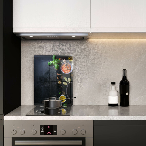 Placă protecție plita Boluri cu condimente