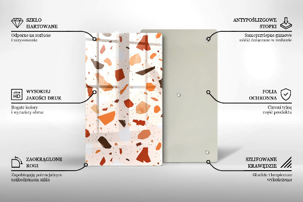 Placă protecție plita Gresie decorativa