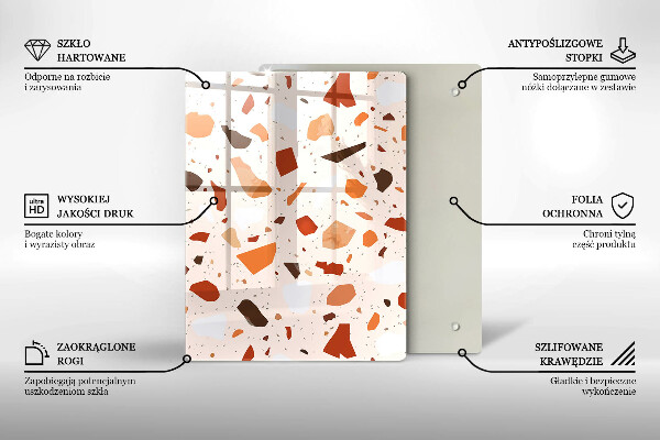 Placă protecție plita Gresie decorativa