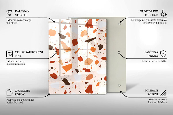 Placă protecție plita Gresie decorativa