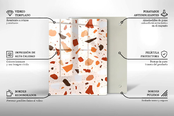 Placă protecție plita Gresie decorativa