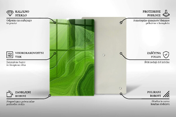 Placă din sticla protectie perete Textura abstractă