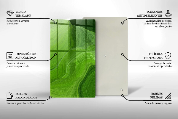 Placă din sticla protectie perete Textura abstractă