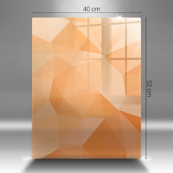 Placă din sticla protectie perete Fundal geometric