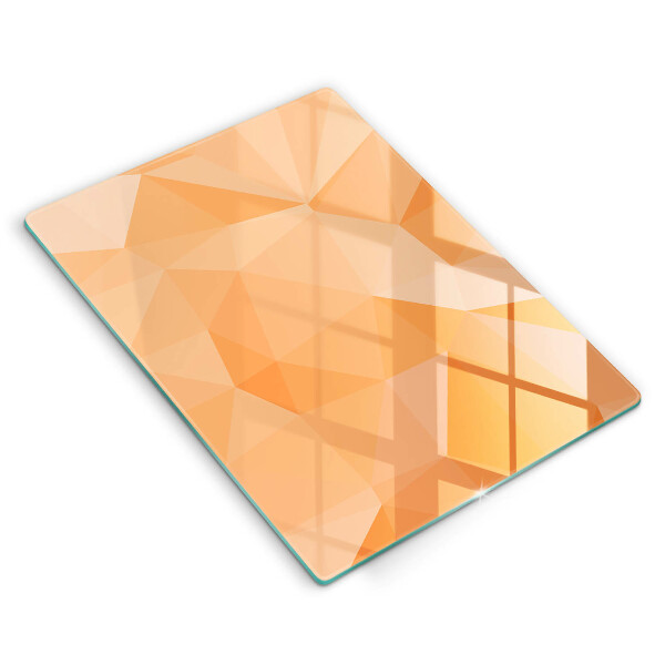 Placă din sticla protectie perete Fundal geometric