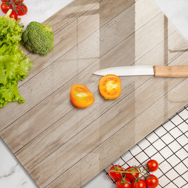 Placă din sticla protectie perete Scanduri de lemn