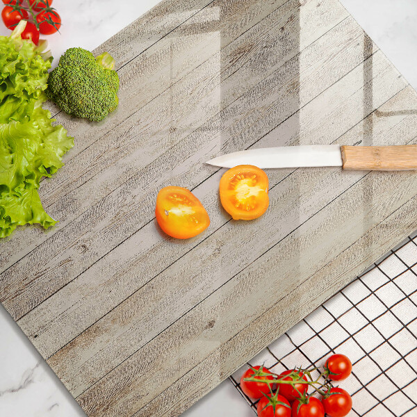 Placă din sticla protectie perete Scanduri de lemn