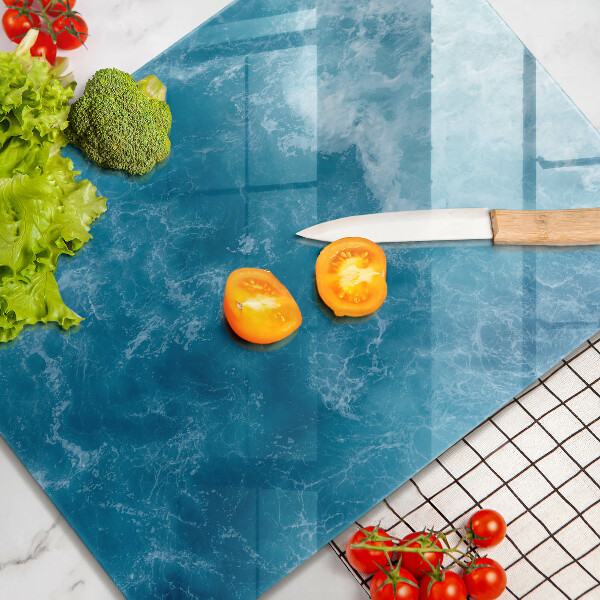 Placă din sticla protectie perete Apa albastra