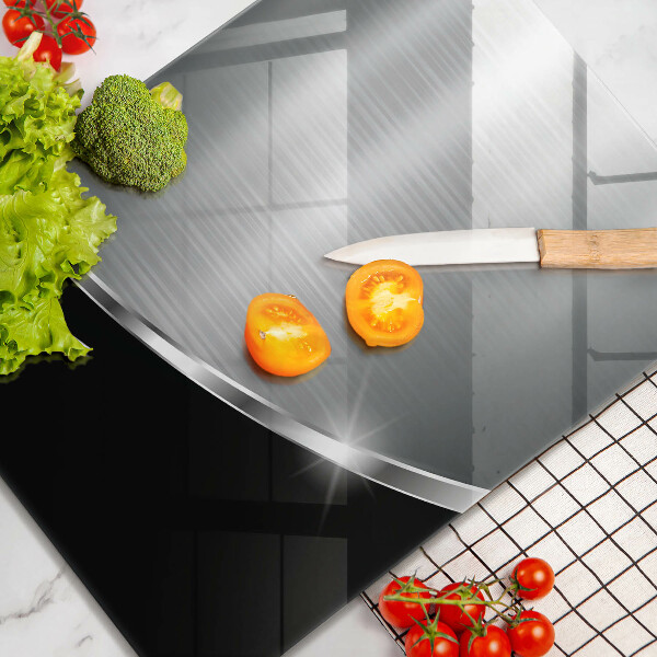 Placă din sticla protectie perete Abstracție cu metal