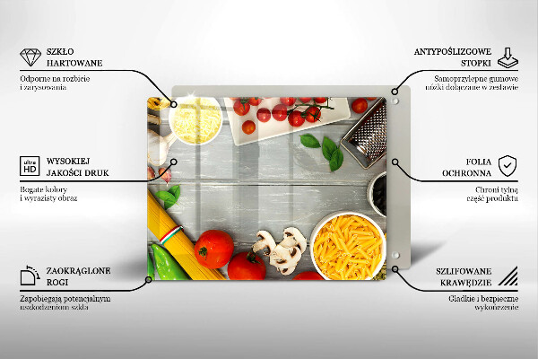 Placă sticla protectie aragaz Mâncare de bucătărie