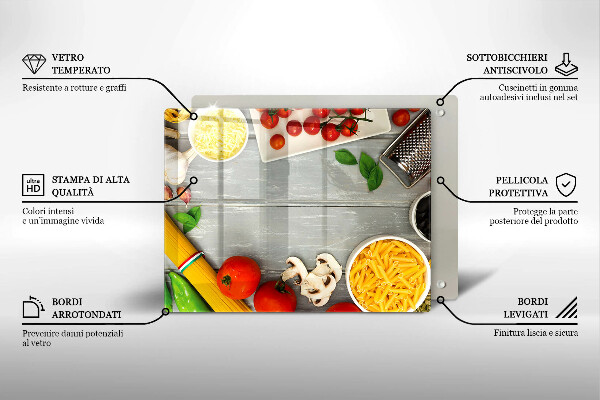 Placă sticla protectie aragaz Mâncare de bucătărie