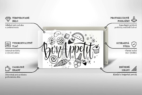 Placă protecție plita Bon appetit