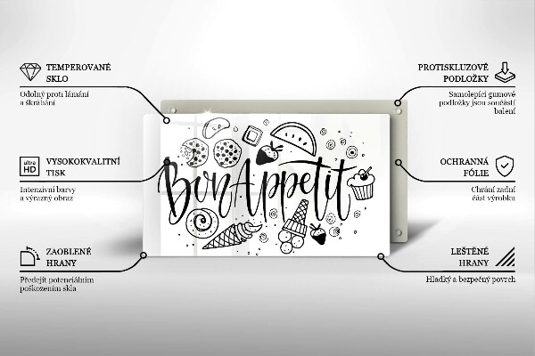 Placă protecție plita Bon appetit