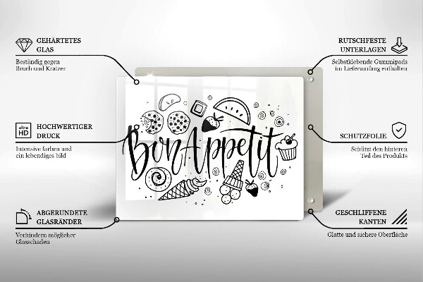 Placă protecție plita Bon appetit