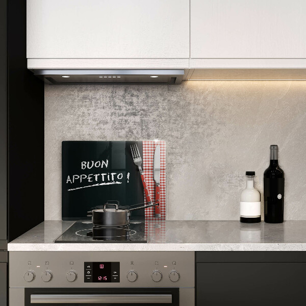 Placă sticla protectie aragaz Buon appetito!