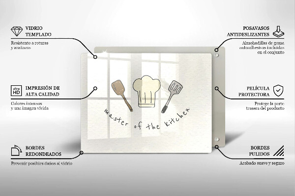 Placă protecție plita Master of the kitchen