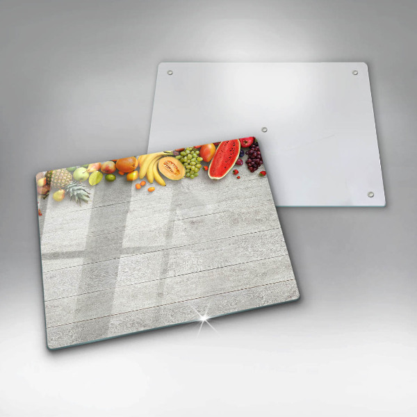 Placă protecție plita Fructe pe scânduri