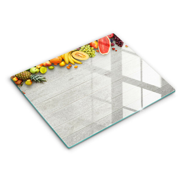 Placă protecție plita Fructe pe scânduri