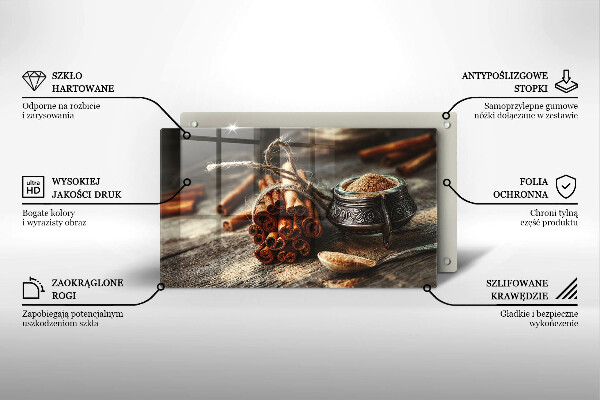 Placă protecție plita Pastai de vanilie