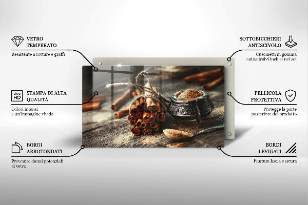 Placă protecție plita Pastai de vanilie