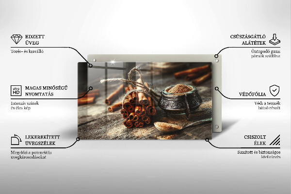 Placă protecție plita Pastai de vanilie