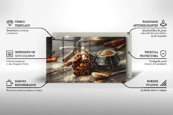 Placă protecție plita Pastai de vanilie