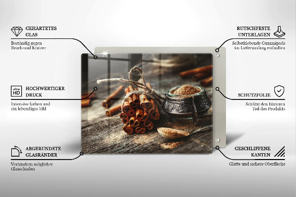 Placă protecție plita Pastai de vanilie