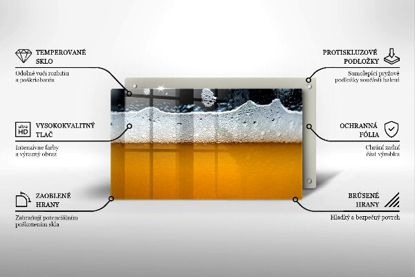 Placă protecție plita Bea spuma de bere