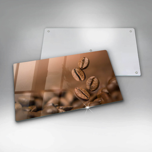 Placă protecție plita Boabe de cafea