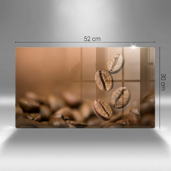 Placă protecție plita Boabe de cafea