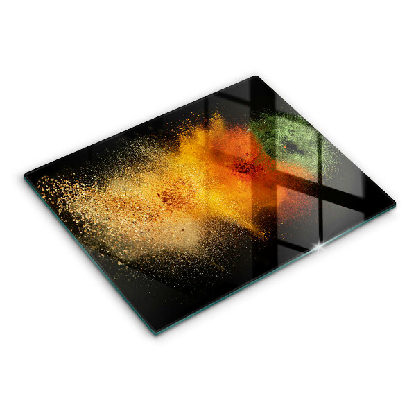 Placă protecție plita Condimente colorate